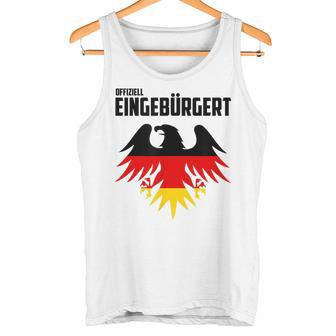 Einbürgert Team Deutschland Einbürgerung Tank Top - Geschenkecke