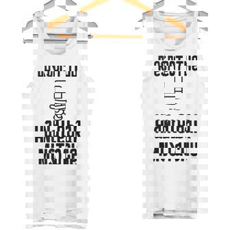 Handlebar Mustache Top Hat Monocle Pun Tank Top Tank Top - Monsterry