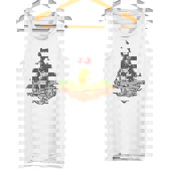 Healthy Drink Cute Moth Tank Top - Monsterry
