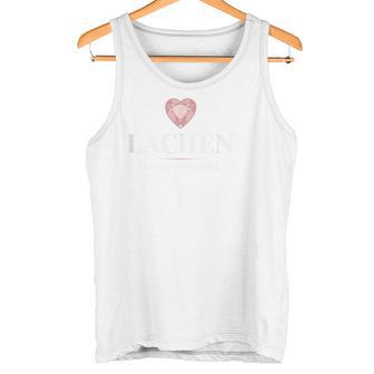 With Lachen Ist Genau Mein Ding Lachkraft Motif Tank Top - Geschenkecke