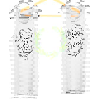 Race Life Laurel Wreath Feminine Racing Dirt Track Race Gear Premium Tank Top - Monsterry