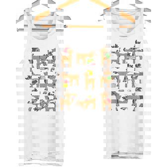 Reindeer Reading Book Lover Book Lover Christmas Tank Top - Monsterry