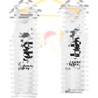 SYDNEY Xmas Name Personalized Christmas Tank Top - Monsterry