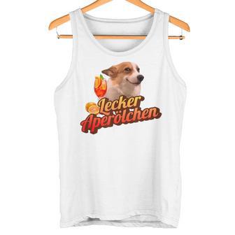 Tasty Aperölchen Holy Corgi Spritz-Tour Dog Spritzy Tank Top - Geschenkecke