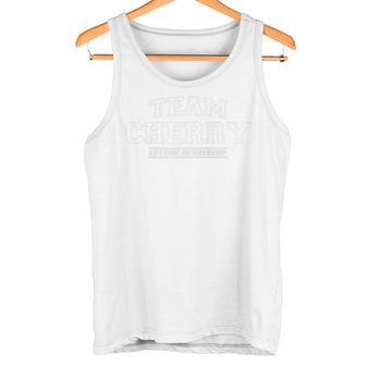 Team Cherry Proud Family Name Surname Raglan Tank Top - Geschenkecke