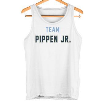 Team Pippen Jr Last Name Proud Family Last Name Familia Blue Tank Top - Geschenkecke