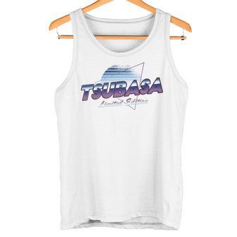 Tsubasa Namenshemd Ästhetischeaporwave 80Er 90Er Jahre Nachname Tank Top - Geschenkecke