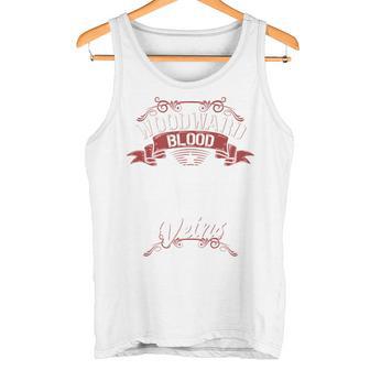 Woodward Blood Runs Through Myeins Last Name Family Tank Top - Geschenkecke