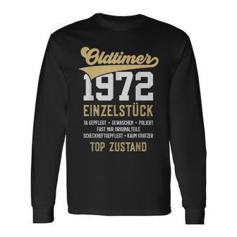 51 Jahre Oldtimer 1972Intage 51St Birthday Langarmshirts - Geschenkecke