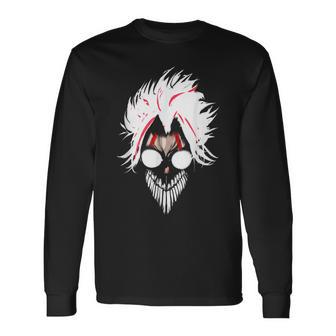 Anime Manga Shonen Character Dandadan Okarun Mask Langarmshirts - Geschenkecke