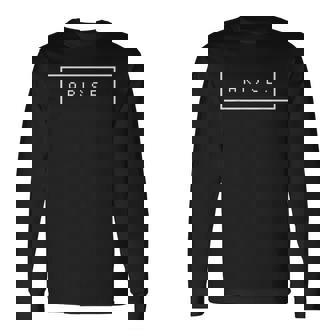Arise Game Text For Anime Lovers Manga Lovers Long Sleeve T-Shirt - Monsterry