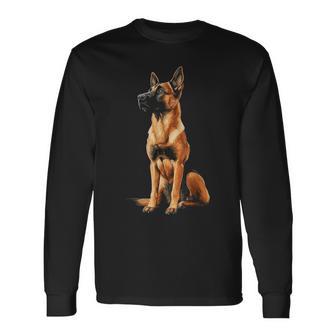 Belgischer Malinois Hund Graphic Pet Belgische Malinois Langarmshirts - Geschenkecke