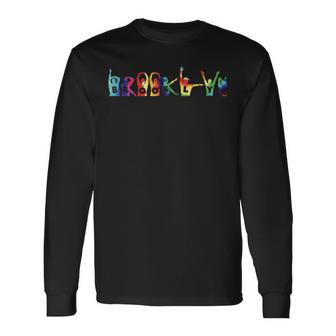 Brooklyn Nyc Tie Dye Langarmshirts - Geschenkecke