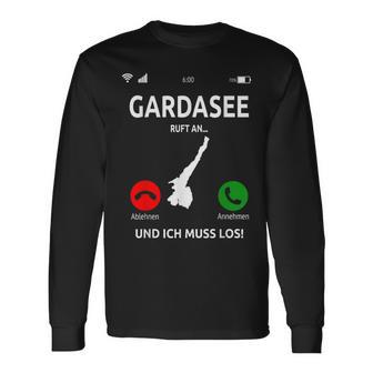 Call An Lago Di Garda Langarmshirts - Geschenkecke