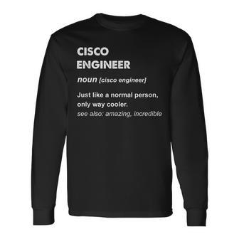 Cisco Engineer Langarmshirts - Geschenkecke