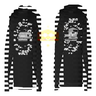 Club Sandwich Connoisseur Club Sandwich Long Sleeve T-Shirt - Monsterry