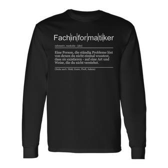 Computer Nerd It Slogan Langarmshirts - Geschenkecke