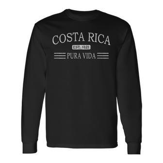 Costa Rica Puraida Blue Langarmshirts - Geschenkecke