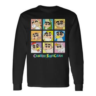 Crayon Shin-Chan Transformation Animal Series Premium Long Sleeve T-Shirt - Monsterry