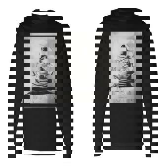 Creepy Snowman Fashion Long Sleeve T-Shirt - Monsterry