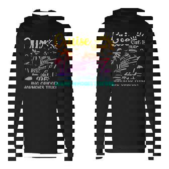 Cruise Squad 2025 Family Friends Vacation Matching Group Long Sleeve T-Shirt - Monsterry