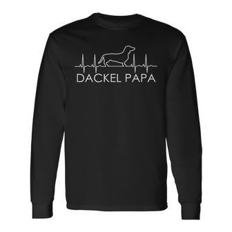 Dachshund Papa Dachshund Dad Langarmshirts - Geschenkecke