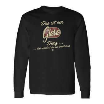 Damen Das Ist Ein Giese Ding Lustiges Familie Giese Mit-Ausschnitt Langarmshirts - Geschenkecke