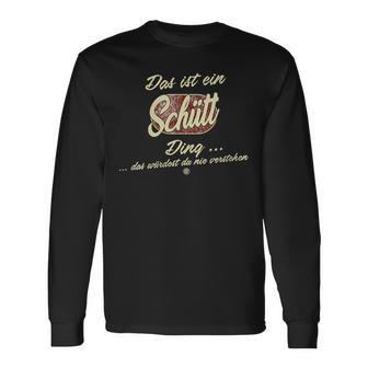 Damen Das Ist Ein Schütt Ding Lustiges Familie Schütt Mit-Ausschnitt Langarmshirts - Geschenkecke