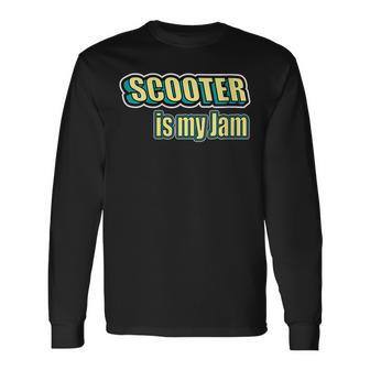 Damen Scooter Rider Scooter Ist Mein Ding Mit-Ausschnitt Langarmshirts - Geschenkecke