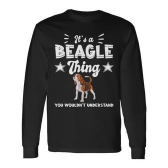 Das Ist Ein Beagle Ding Geschenk Beagle Langarmshirts - Geschenkecke