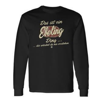 Das Ist Ein Ebeling Ding Family Ebeling Langarmshirts - Geschenkecke