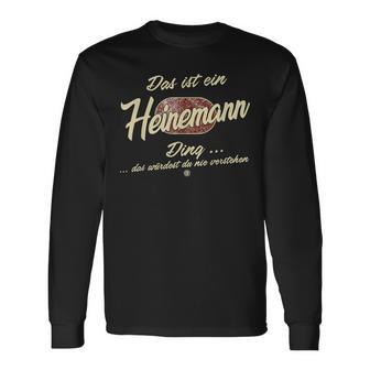 Das Ist Ein Heinemann Ding Family Langarmshirts - Geschenkecke