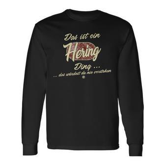 Das Ist Ein Hering Ding Family Herring Langarmshirts - Geschenkecke