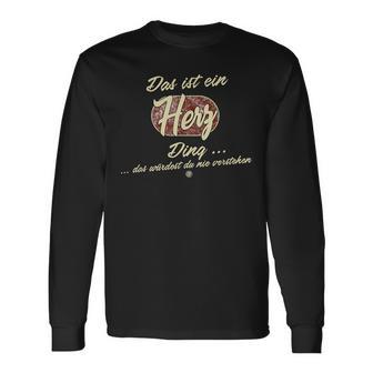 Das Ist Ein Herz Ding Lustiges Familie Herz Langarmshirts - Geschenkecke