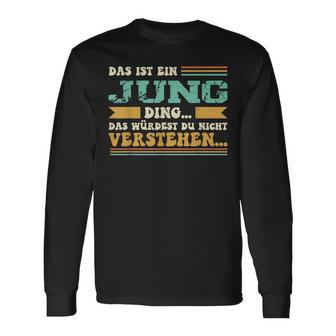 Das Ist Ein Jung Ding Das Ist Ein Jung Ding Langarmshirts - Geschenkecke