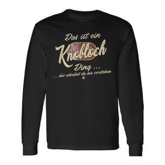 Das Ist Ein Knobloch Ding Lustiges Familie Knobloch Langarmshirts - Geschenkecke