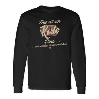 Das Ist Ein Korte Ding Family Korte Langarmshirts - Geschenkecke