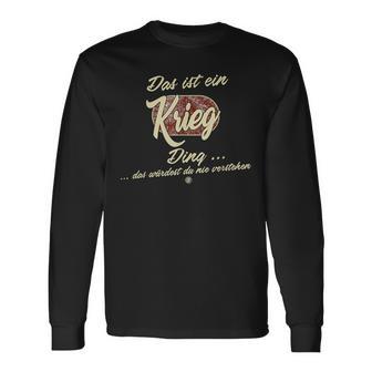 Das Ist Ein Krieg Ding Lustiges Familie Krieg Langarmshirts - Geschenkecke