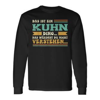 Das Ist Ein Kuhn Ding Das Ist Ein Kuhn Ding S Langarmshirts - Geschenkecke