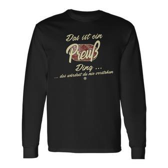 Das Ist Ein Preuß Ding It's A Preuß Ding Family Langarmshirts - Geschenkecke