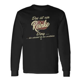 Das Ist Ein Reinke Ding Family Reinke Langarmshirts - Geschenkecke