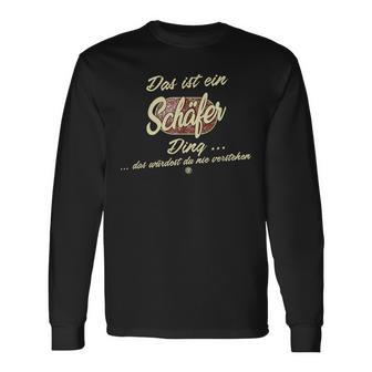 'Das Ist Ein Schäfer Ding' Langarmshirts - Geschenkecke