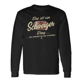 Das Ist Ein Schweiger Ding Family Sweiger S Langarmshirts - Geschenkecke