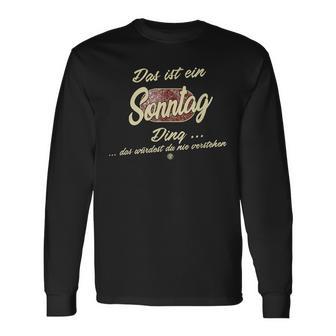 Das Ist Ein Sonntag Ding Family Sunday Langarmshirts - Geschenkecke