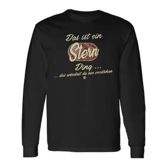 Das Ist Ein Stern Ding Lustiges Familie Stern Langarmshirts - Geschenkecke