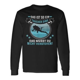 Das Ist So Ein Taucher Ding Diving Instructor Langarmshirts - Geschenkecke