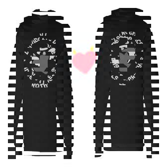 DEVIL DICE QUOTES HALLOWEEN DOODLE DEVIL ANGEL CUTE Long Sleeve T-Shirt - Monsterry