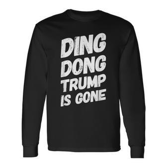 Ding Dong Trump Ist Weg Langarmshirts - Geschenkecke