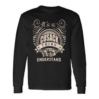 Es Ist Ein Cusack Ding Langarmshirts - Geschenkecke