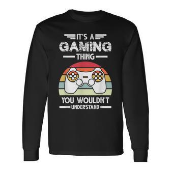 Es Ist Ein Gaming-Ding-Spiel Langarmshirts - Geschenkecke